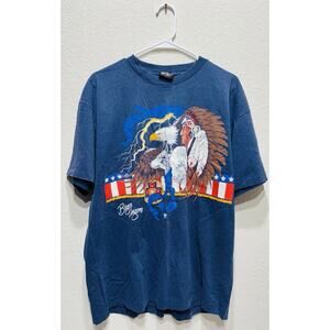 Vintage Bryce Canyon T-shirt Blue Eagle Heather Single Stitch 1990s